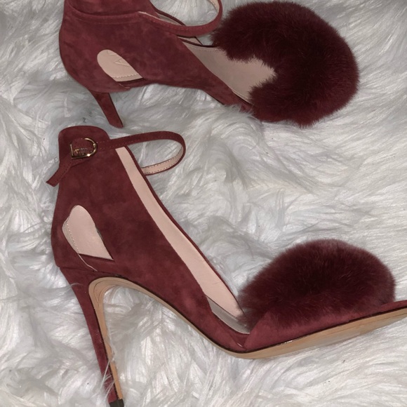 Strappy Fur Heels - Picture 4 of 4